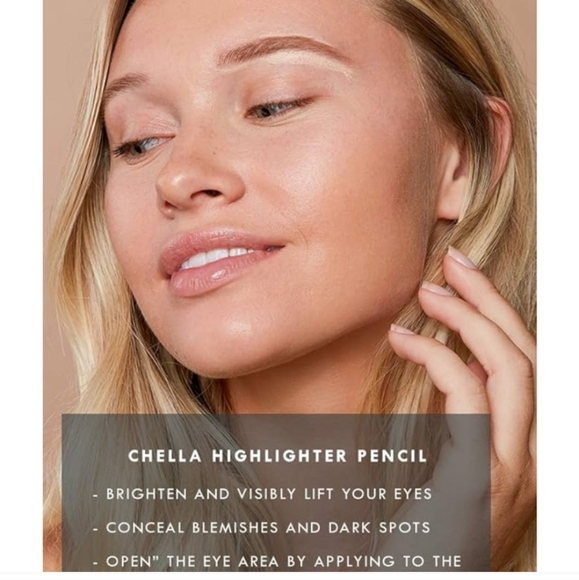 CHELLA Hello Beautiful Highlighter Pencil Cinnamon New In Box - Picture 3 of 4